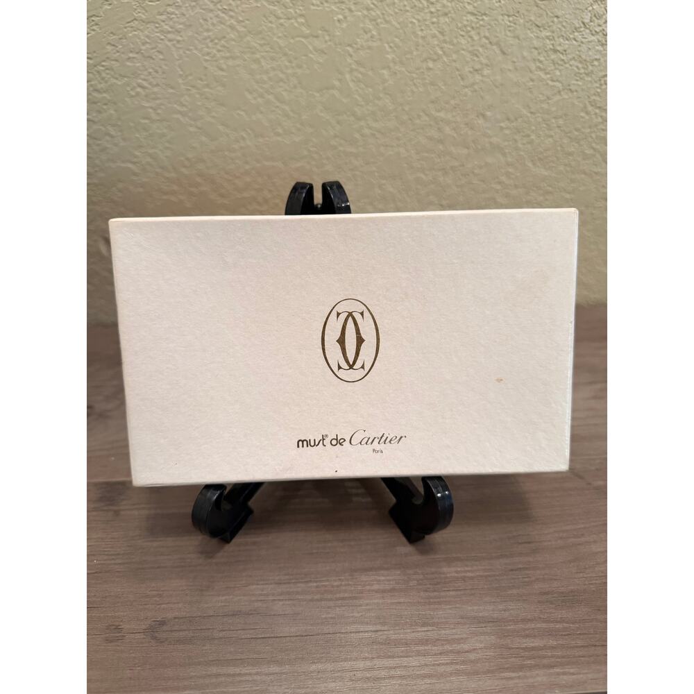 Cartier Must de Cartier Vintage Box With Cleaning Cloth